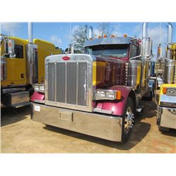 2007 PETERBILT 379 T/A TRUCK TRACTOR, S/N 1XP5DU9X57N666901, CAT DIESEL ENG, 10 SPD TRANS, ENGINE BR