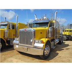 2007 PETERBILT 379 T/A TRUCK TRACTOR, S/N 1XPFDU9X97N675105, CAT DIESEL ENG, 10 SPD TRANS, ENGINE BR