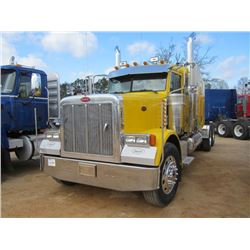 2007 PETERBILT 379 T/A TRUCK TRACTOR, S/N 1XP5DU9X9N692854, CAT DIESEL ENG, 10 SPD TRANS, ENGINE BRA