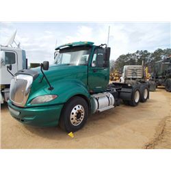 2009 INTERNATIONAL PROSTAR T/A TRUCK TRACTOR, S/N 2HSCTAPR89C053590, CUMMINS ISX 435ST ENG, 10 SPD T