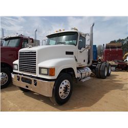 2008 MACK CHU613 T/A TRUCK TRACTOR, S/N 1M1AN09Y78N001403, MACK DIESEL ENG, 13 SPD TRANS, 38K REARS,