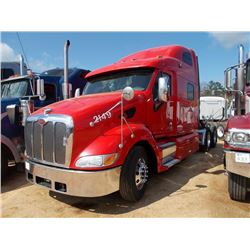 2006 PETERBILT 387 T/A TRUCK TRACTOR, S/N 1XP7D49X96D640802, 450 HP CUMMINS ISX, 10 SPD TRANS, 36K R
