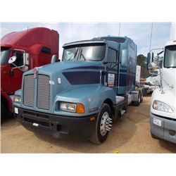 2007 KENWORTH T600 T/A TRUCK TRACTOR, S/N 1XKADB9X87J199702, 36K REARS, 12K FRONT, ENGINE BRAKE, AER