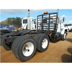 1985 MACK R686ST T/A TRUCK TRACTOR, S/N 1M2N179Y2FA001847, 300 HP