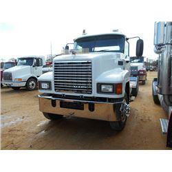2008 MACK CHU613 T/A TRUCK TRACTOR, S/N 1M1AN09Y58N002601, 415 HP MP8 415C MACK ENG, T310 MACK 10 SP