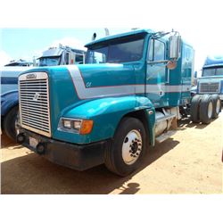 2001 FREIGHTLINER T /A TRUCK TRACTOR, S/N 1FUJAHAS31LJ30945, CAT C-12 ENGINE, 9 SPD TRANS, 40K REARS