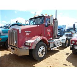 1998 KENWORTH T800 T/A TRUCK TRACTOR, S/N 1XXDDBOX7WJ774767, CAT 3406E ENGINE, 10 SPD TRANS, ENGINE 