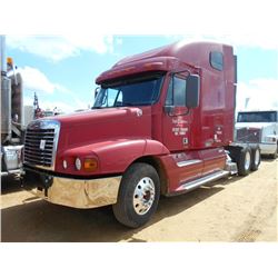 2007 FREIGHTLINER CENTURY CLASS S/T T/A TRUCK TRACTOR, S/N 1FUJBBCK27PW63362, 515 HP DETROIT ENG, 13