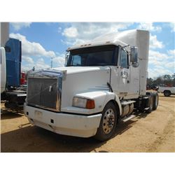 1995 VOLVO T/A TRUCK TRACTOR, S/N 4V1WDBRF82N692484, DETROIT SERIES 60 DIESEL ENG, 10 SPD TRANS, 12K
