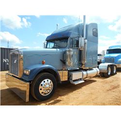 2007 FREIGHTLINER CLASSIC XL T/A TRUCK TRACTOR, S/N 1FUJAPAV57DW77335, 466 HP CAT C15 ENG, 13 SPD TR