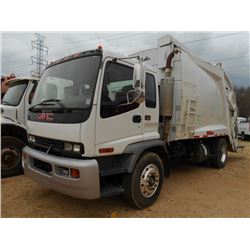 2004 GMC T7500 S/A GARBAGE TRUCK, S/N 1GDP7F1344F502904, DIESEL ENG, ALLISON AUTO TRANS, 23K REARS, 
