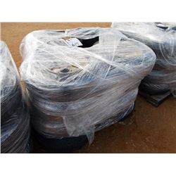 1 LOT (16) ST215/75D14 FOAM FILLED TIRES & RIMS, OFF ROAD USE ONLY, 5 ON 4 1/2" BOLT PATTERN