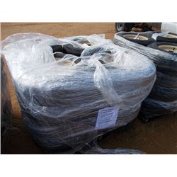 1 LOT (16) ST215/75D14 FOAM FILLED TIRES & RIMS, OFF ROAD USE ONLY, 5 ON 4 1/2" BOLT PATTERN