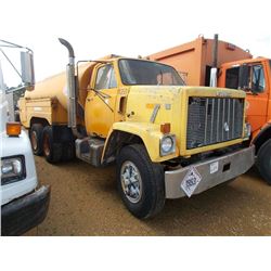 GMC BRIGADIER T/A FUEL TRUCK, S/N TJY768V606253, CAT 3208 DIESEL ENG, 5 SPD TRANS, REAR TANKER BODY,