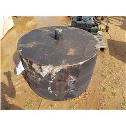 STAINLESS STEEL BURN DRUM W/ WHEEL STAND