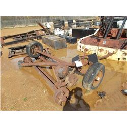 1 LOT (5) TRAILER AXLES
