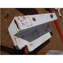 L SHAPE FUEL TANK, 105 GALLON