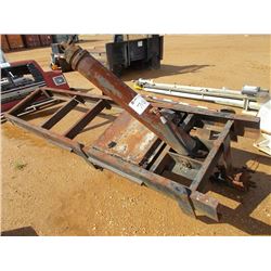 13' DUMP TRUCK FRAME W/HYD CYLINDER, PUMP & HYD TANK