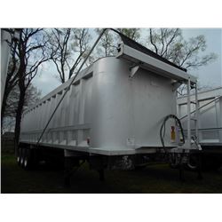 2005 BENSON TRI-AXLE A357655 ALUMINUM DUMP TRAILER, S/N 5DMDSAFC35M000217, 32', FRAME TYPE, 11R24.5 
