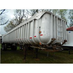 FRUEHAUF 39' ALUMINUM DUMP TRAILER, S/N , 11R22.5 TIRES