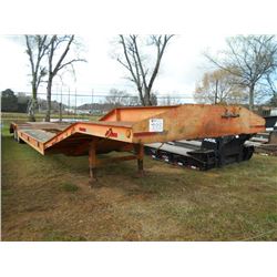 2000 MAGNOLIA T/A LOWBOY, S/N 1M9LN4429Y1435099, 44' DOVETAIL, DISC WHEELS, 255/70R22.5 TIRES, D-RIN