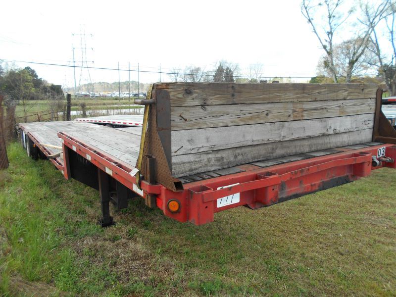 FONTAINE 48' STEP DECK TRAILER, S/N 13N248300S1569074, SPREAD AXLES