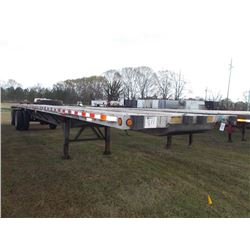 1994 DORSEY COMBO T/A FLATBED TRAILER, S/N 1DTP80Z25RP033731, 48' LONG, SPEAD AXLE, DISC WHEELS, 11R