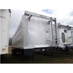 2000 36' TRI-AXLE ALUMINUM DUMP TRAILER, S/N MS11HM00600008038, 11R24.5 TIRS