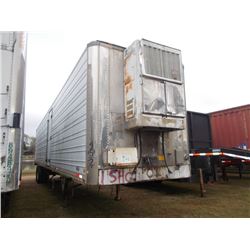 1984 UTILITY 48' REFRIGERATED T/A TRAILER, S/N 1UYVS2485ET064604, THERMO KING REFRIGERATION UNIT, SL