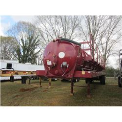 2000 TROXELL 40' T/A RIG TRAILER, S/N 1T9TS40220R719322, BULK STORAGE, 11R24.5 TIRES