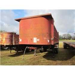 2000 WARREN OFS2460 T/A DUMP TRAILER, S/N 1W9SS2428Y1199737, 11R24.5 TIRES, DISC WHEELS