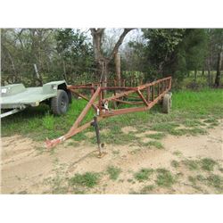 SHOP BUILT 20' T/A TRAILER FOR GREGS PLATFORM, S/N , 7-14.5LT TIRES