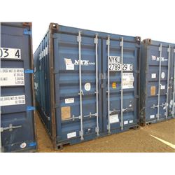 20' STEEL SHIPPING CONTAINER