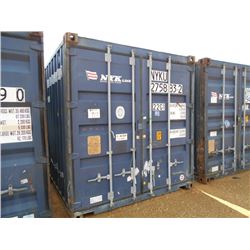 20' STEEL SHIPPING CONTAINER