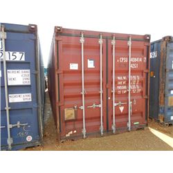 40' STEEL SHIPPING CONTAINER