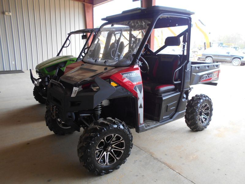 2015 POLARIS RANGER XP 900 HO UTV, S/N 3NSRTE873FG492510, DUAL OVERHEAD