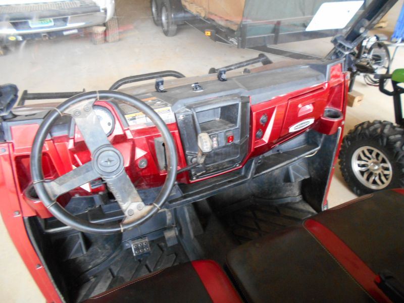 2015 POLARIS RANGER XP 900 HO UTV, S/N 3NSRTE873FG492510, DUAL OVERHEAD CAM, WINCH, WINDSHIELD