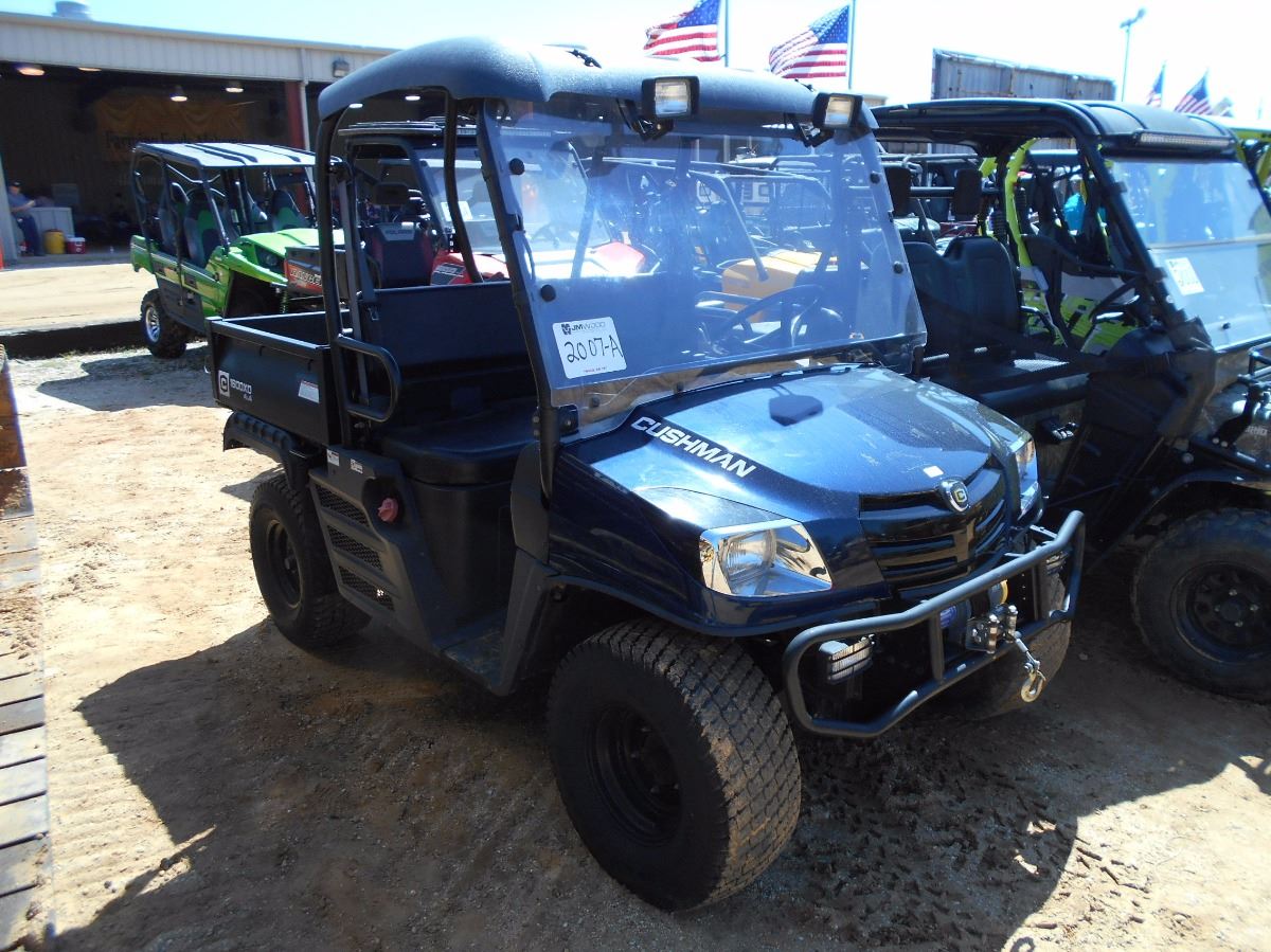 CUSHMAN 1600XD 4X4 ATV, S/N LZ9100501,DIESEL, WINCH, WINDSHIELD, CANOPY