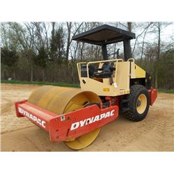 DYNAPAC CA150D VIBRATORY ROLLER, S/N 7322US5221, (07 YR) 66" SMOOTH DRUM, CANOPY, METER READING 564 