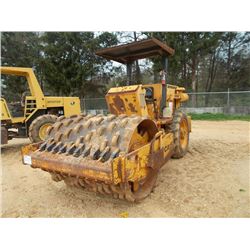 DYNAPAC CA15PD VIBRATORY ROLLER, S/N 1957S17, 66" PADFOOT DRUM, CANOPY (COUNTY OWNED)