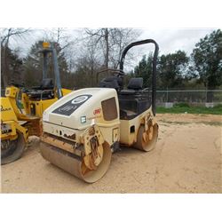 INGERSOLL-RAND DD24 TANDEM VIBRATORY ROLLER, S/N 196143