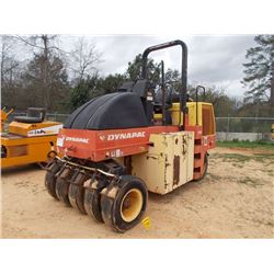 DYNAPAC CP132 PNEUMATIC ROLLER, S/N 21620360, (2000 YR) 9 WHEELED, WATER SYSTEM, CUMMINS ENG, ROLLBA