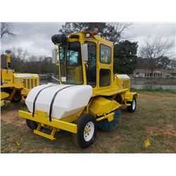 SUPERIOR DT80 BROOM, S/N 8041444, 8' BROOM, WATER SYSTEM, CUMMINS DIESEL ENG, ECAB W/AIR, METER READ