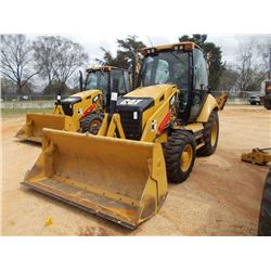 CAT 430F 4X4 LOADER BACKHOE, S/N RDF00300 (12 YR) EXTENDAHOE, MP BUCKET, 24" HOE BUCKET, ECAB W/AIR,