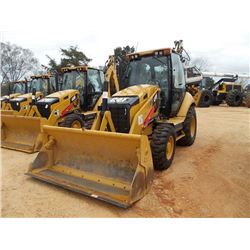 CAT 430F 4X4 LOADER BACKHOE, S/N RDF00297 (12 YR) EXTENDAHOE, MP BUCKET, 24" HOE BUCKET, ECAB W/ AIR