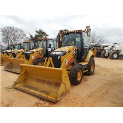 CAT 430F 4X4 LOADER BACKHOE, S/N RDF00289 (12 YR) EXTENDAHOE, MP BUCKET, 24" HOE BUCKET, ECAB W/ AIR