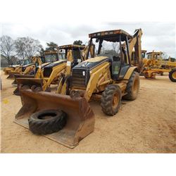 CAT 420D 4X4 LOADER BACKHOE, S/N FDP08468, (02 YR) GP BUCKET, 24" HOE BUCKET, CANOPY