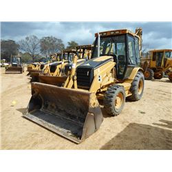 CAT 420D 4X4 LOADER BACKHOE, S/N FDP03649, (01 YR) MULTI PURPOSE MP BUCKET, 24" HOE BUCKET, ECAB W/A