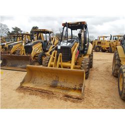 CAT 416E 4X4 LOADER BACKHOE, S/N SHA03542, (08 YR) GP BUCKET, 24" HOE BUCKET, CANOPY, METER READING 