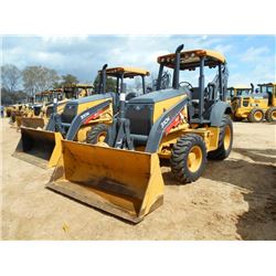 JOHN DEERE 310K LOADER BACKHOE, S/N 249212 (13 YR) GP BUCKET, 24" HOE BUCKET, CANOPY, METER READING 